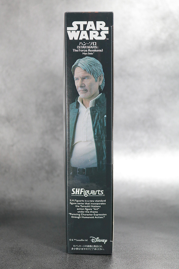 S.H.フィギュアーツ　ハン・ソロ　スターウォーズ：フォースの覚醒　レビュー　パッケージ