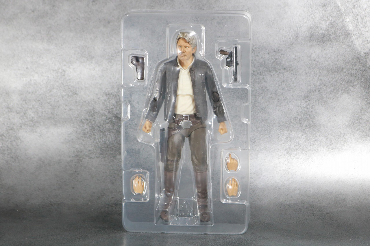 S.H.フィギュアーツ　ハン・ソロ　スターウォーズ：フォースの覚醒　レビュー　パッケージ