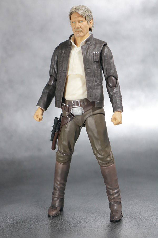 S.H.フィギュアーツ　ハン・ソロ　スターウォーズ：フォースの覚醒　レビュー　全身