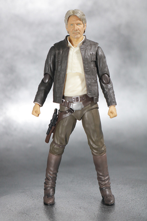 S.H.フィギュアーツ　ハン・ソロ　スターウォーズ：フォースの覚醒　レビュー　全身