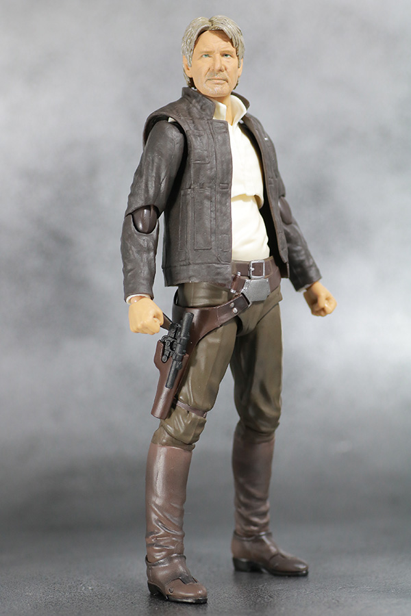 S.H.フィギュアーツ　ハン・ソロ　スターウォーズ：フォースの覚醒　レビュー　アクション