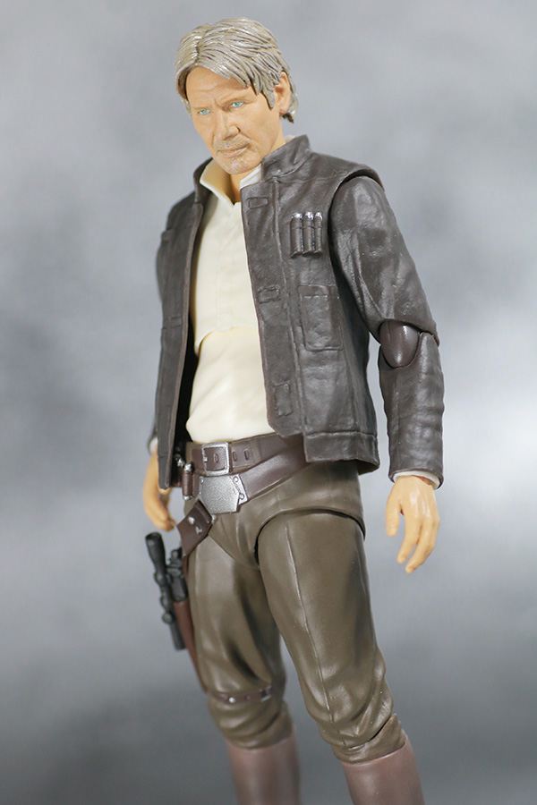 S.H.フィギュアーツ　ハン・ソロ　スターウォーズ：フォースの覚醒　レビュー　アクション