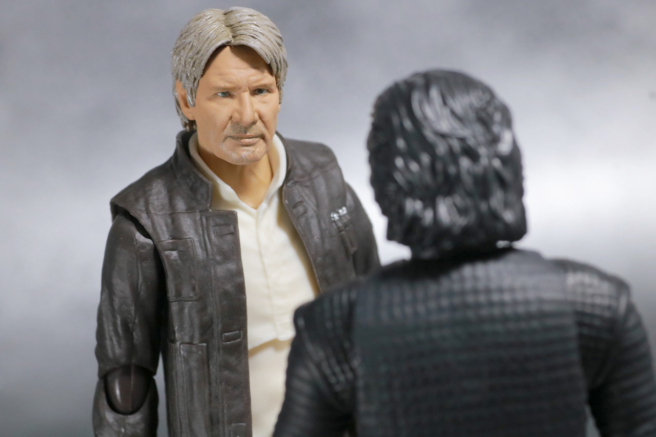 S.H.フィギュアーツ　ハン・ソロ　スターウォーズ：フォースの覚醒　レビュー　アクション　カイロ・レン
