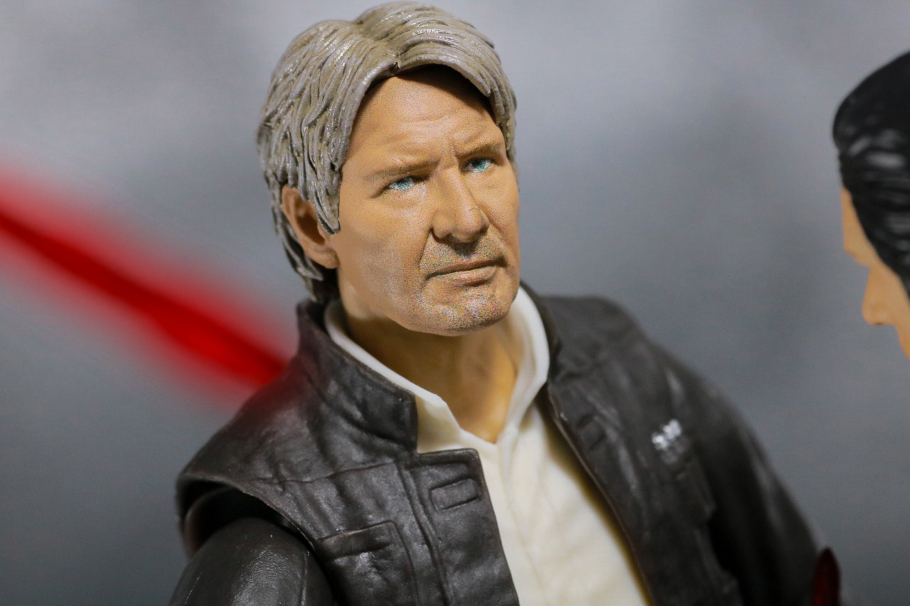 S.H.フィギュアーツ　ハン・ソロ　スターウォーズ：フォースの覚醒　レビュー　アクション　カイロ・レン