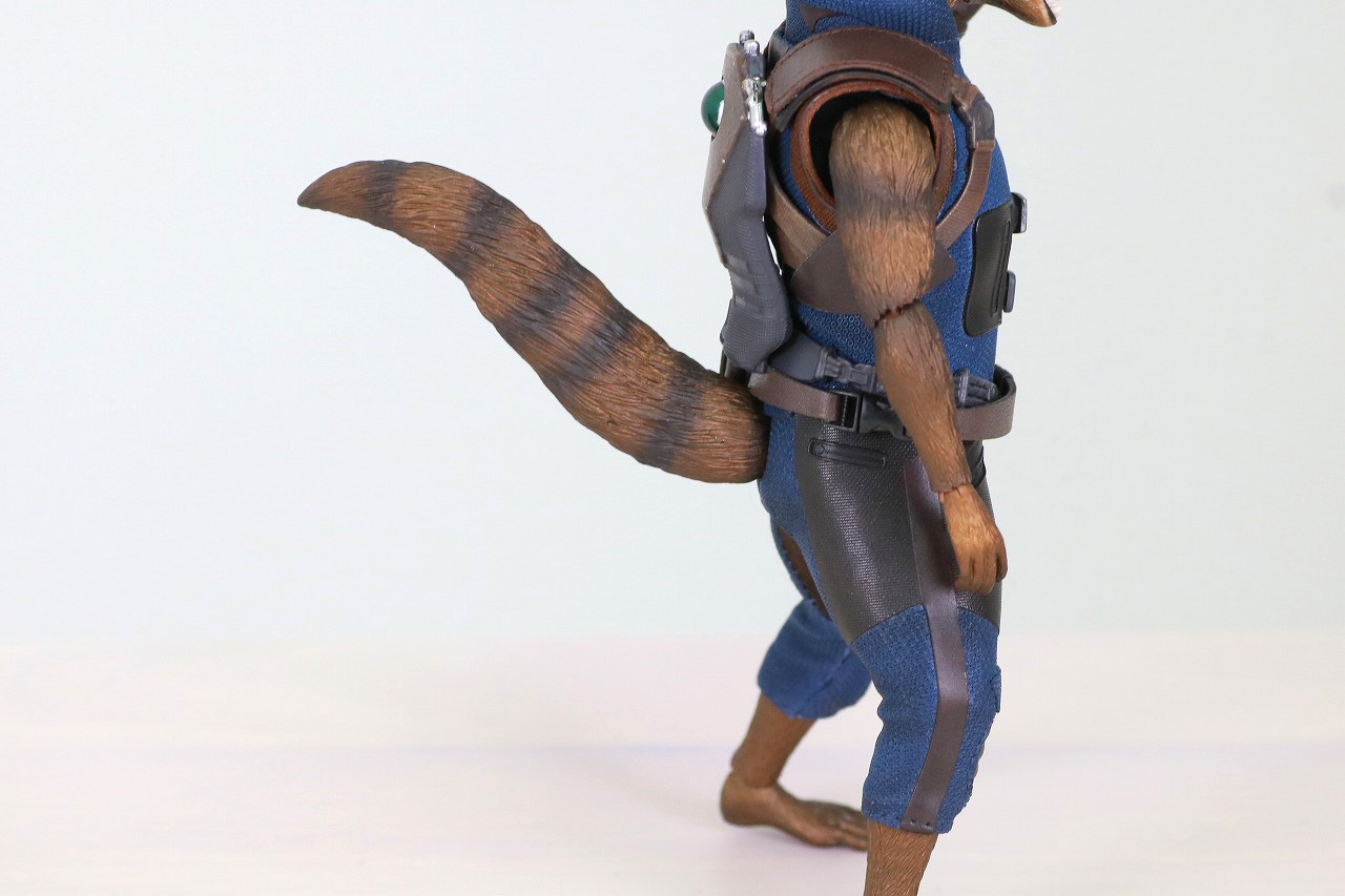 ホットトイズ　ムービー・マスターピース　ロケット・ラクーン　ガーディアンズ・オブ・ギャラクシー：リミックス　レビュー　可動範囲