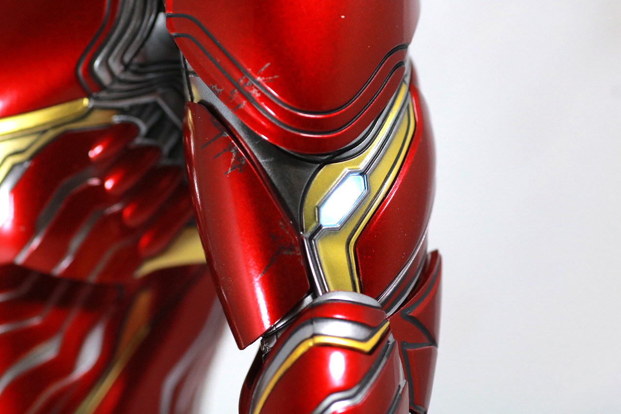 ホットトイズ　ムービー・マスターピース　アイアンマン　マーク50　レビュー　LEDライトアップギミック