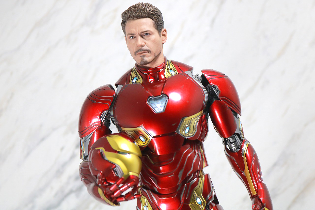 ホットトイズ　ムービー・マスターピース　アイアンマン　マーク50　レビュー　アクション　トニー・スターク