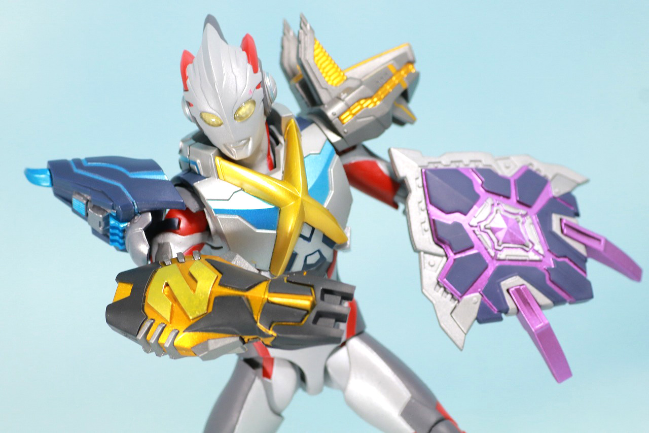 S.H.フィギュアーツ　モンスアーマー　オプションパーツセット　ハイブリットアーマー　レビュー　アクション