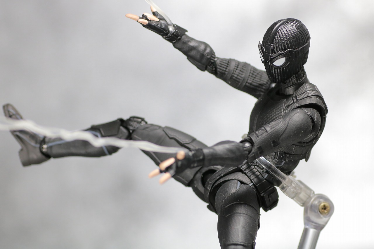 S.H.フィギュアーツ　スパイダーマン（ステルス・スーツ）　レビュー
