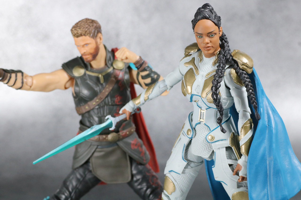 マーベルレジェンド　ヴァルキリー　ラグナロク　アベンジャーズ／エンドゲーム　レビュー　アクション　S.H.フィギュアーツ　ソー　ラグナロク