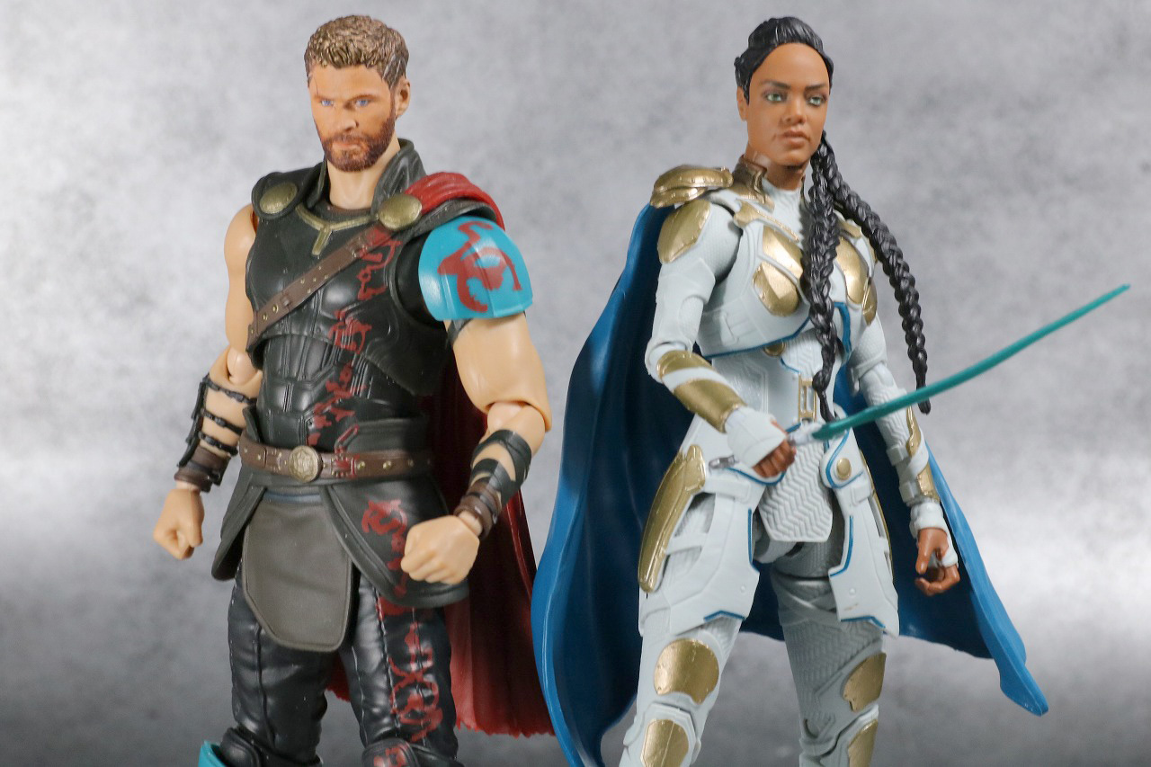 マーベルレジェンド　ヴァルキリー　ラグナロク　アベンジャーズ／エンドゲーム　レビュー　アクション　S.H.フィギュアーツ　ソー　ハルク　ロキ