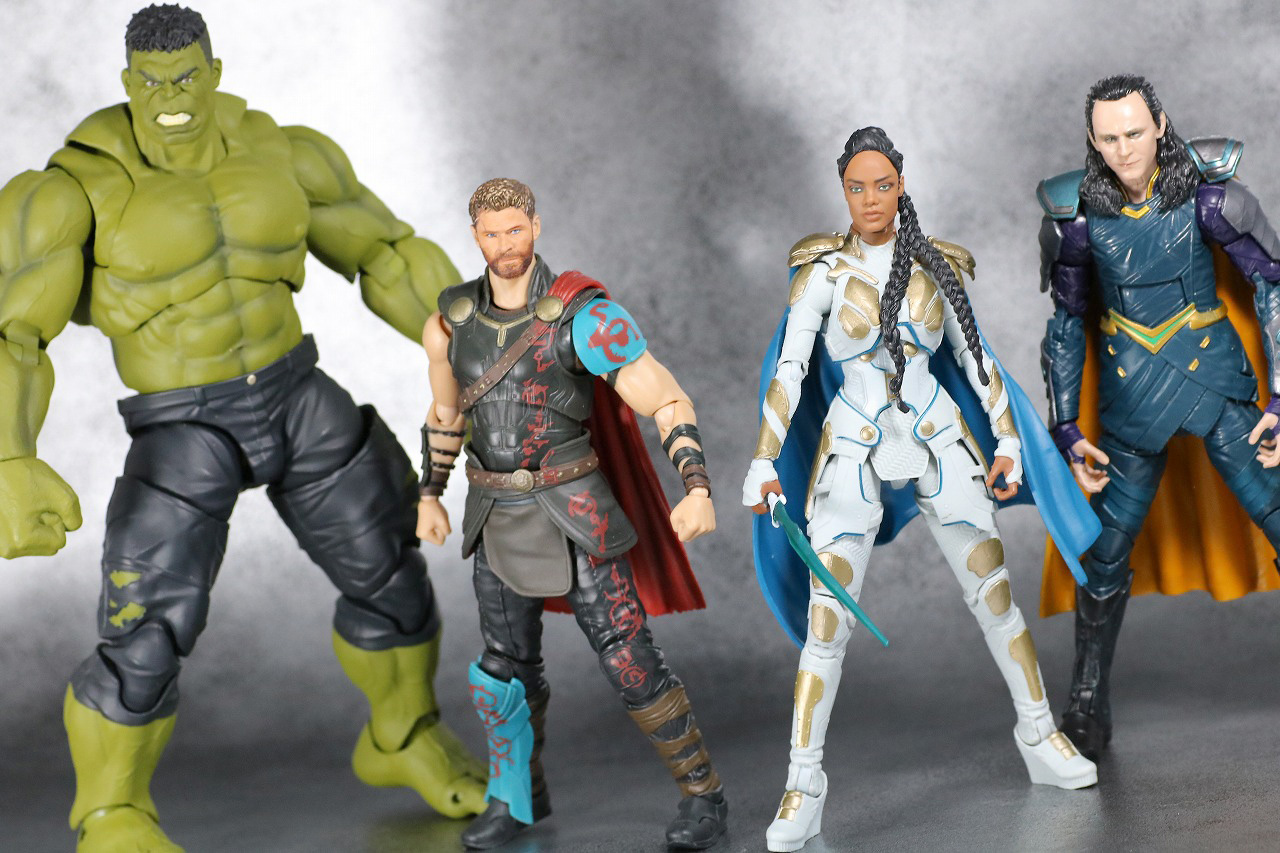 マーベルレジェンド　ヴァルキリー　ラグナロク　アベンジャーズ／エンドゲーム　レビュー　アクション　S.H.フィギュアーツ　ソー　ラグナロク