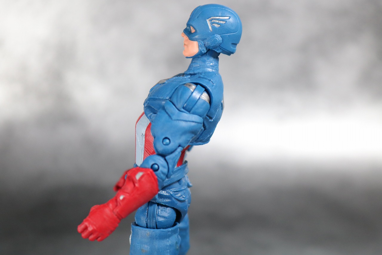 マーベルレジェンド　キャプテンアメリカ　アベンジャーズ／エンドゲーム　レビュー　可動範囲