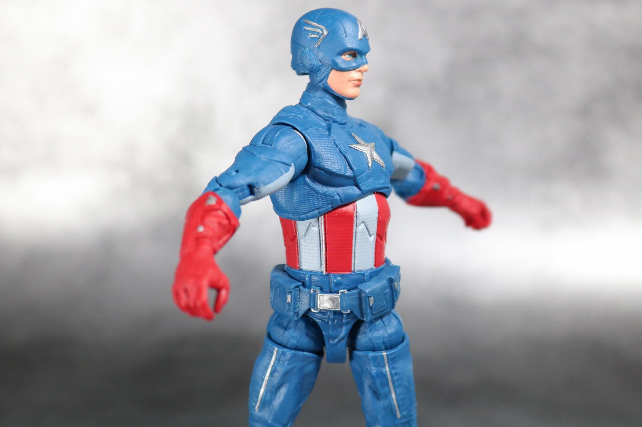 マーベルレジェンド　キャプテンアメリカ　アベンジャーズ／エンドゲーム　レビュー　可動範囲