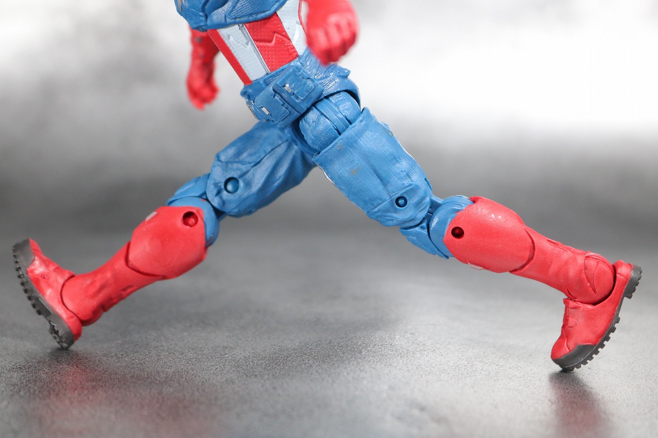 マーベルレジェンド　キャプテンアメリカ　アベンジャーズ／エンドゲーム　レビュー　可動範囲