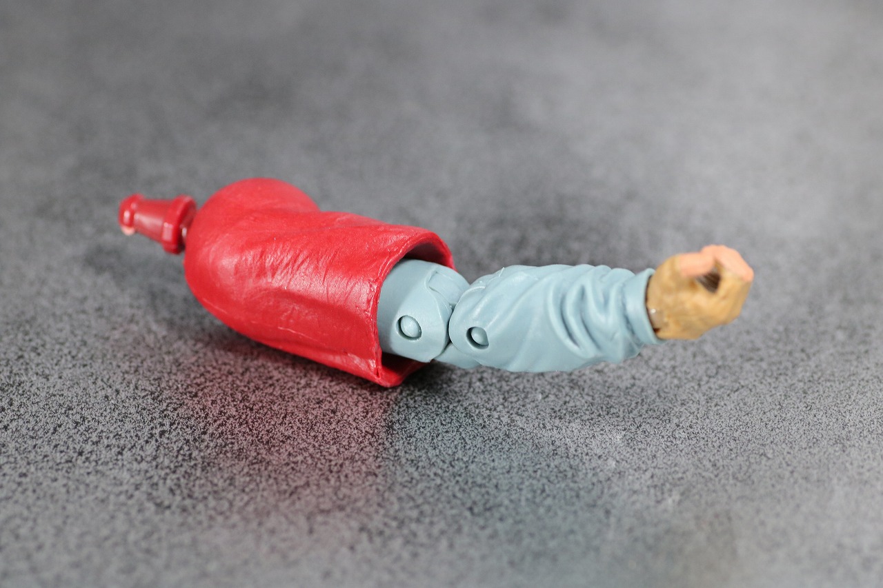 マーベルレジェンド　キャプテンアメリカ　アベンジャーズ／エンドゲーム　レビュー　付属品　ビルドフィギュア　ソー　右腕