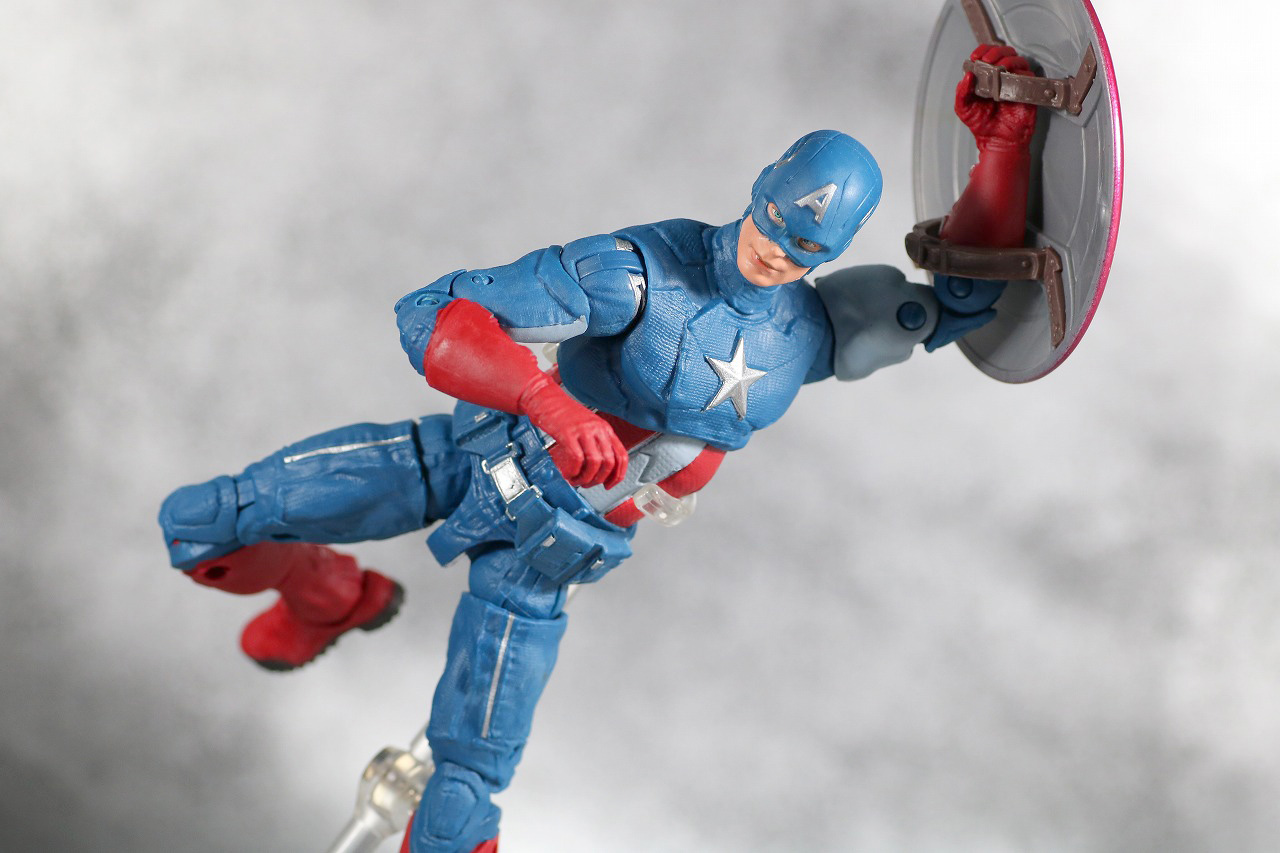 マーベルレジェンド　キャプテンアメリカ　アベンジャーズ／エンドゲーム　レビュー　アクション