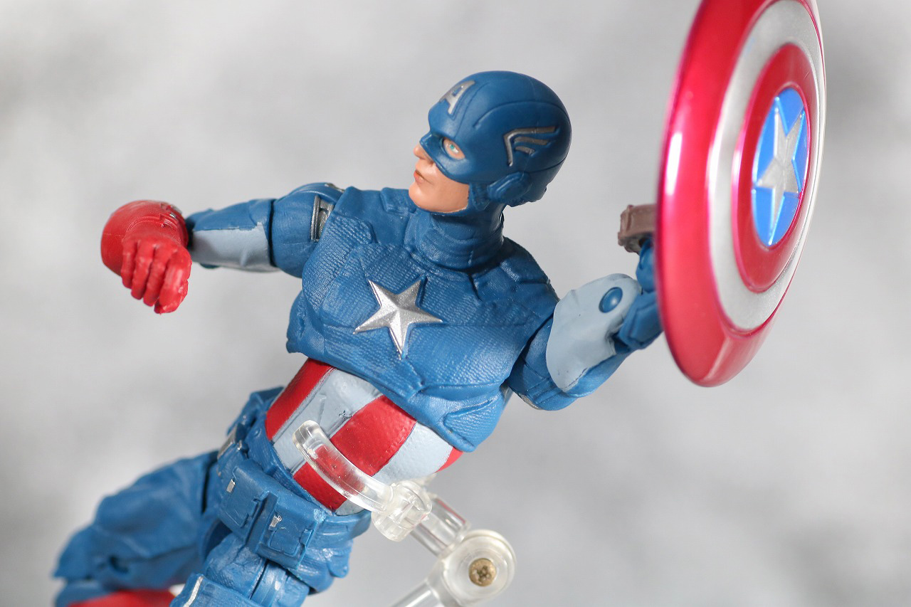 マーベルレジェンド　キャプテンアメリカ　アベンジャーズ／エンドゲーム　レビュー　アクション