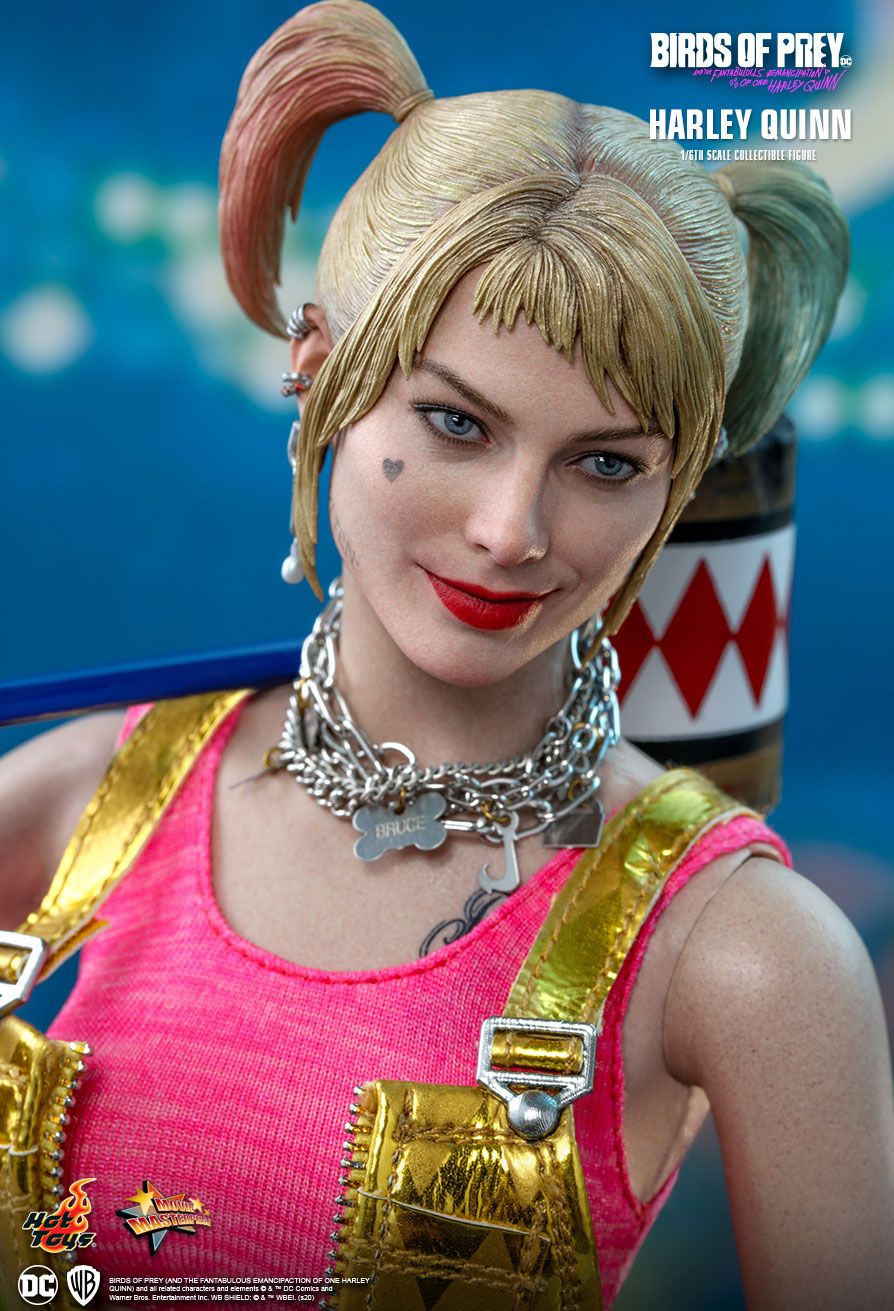 ホットトイズ　ムービー・マスターピース　ハーレイ・クイン　バーズ・オブ・プレイ　ゴールド・サロペット