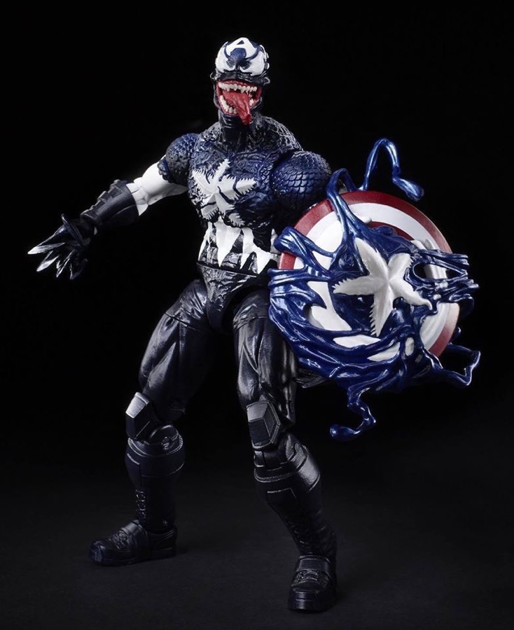 マーベルレジェンド　ヴェノムキャプテン・アメリカ
