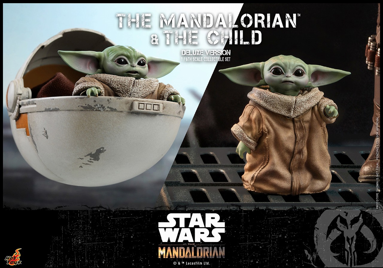 ホットトイズ　テレビ・マスターピース　マンダロリアン＆ザ・チャイルド　セット