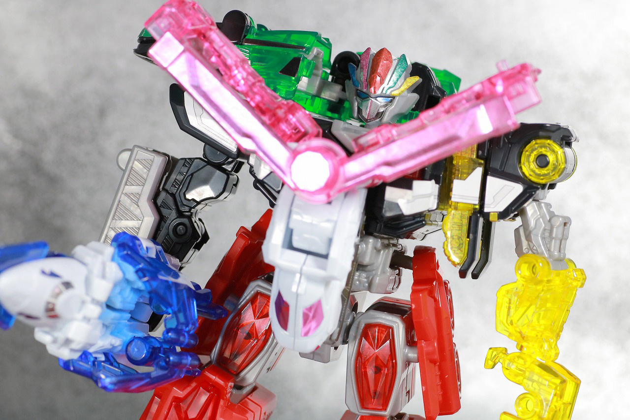 ミニプラ　キラメイジン　レビュー　アクション