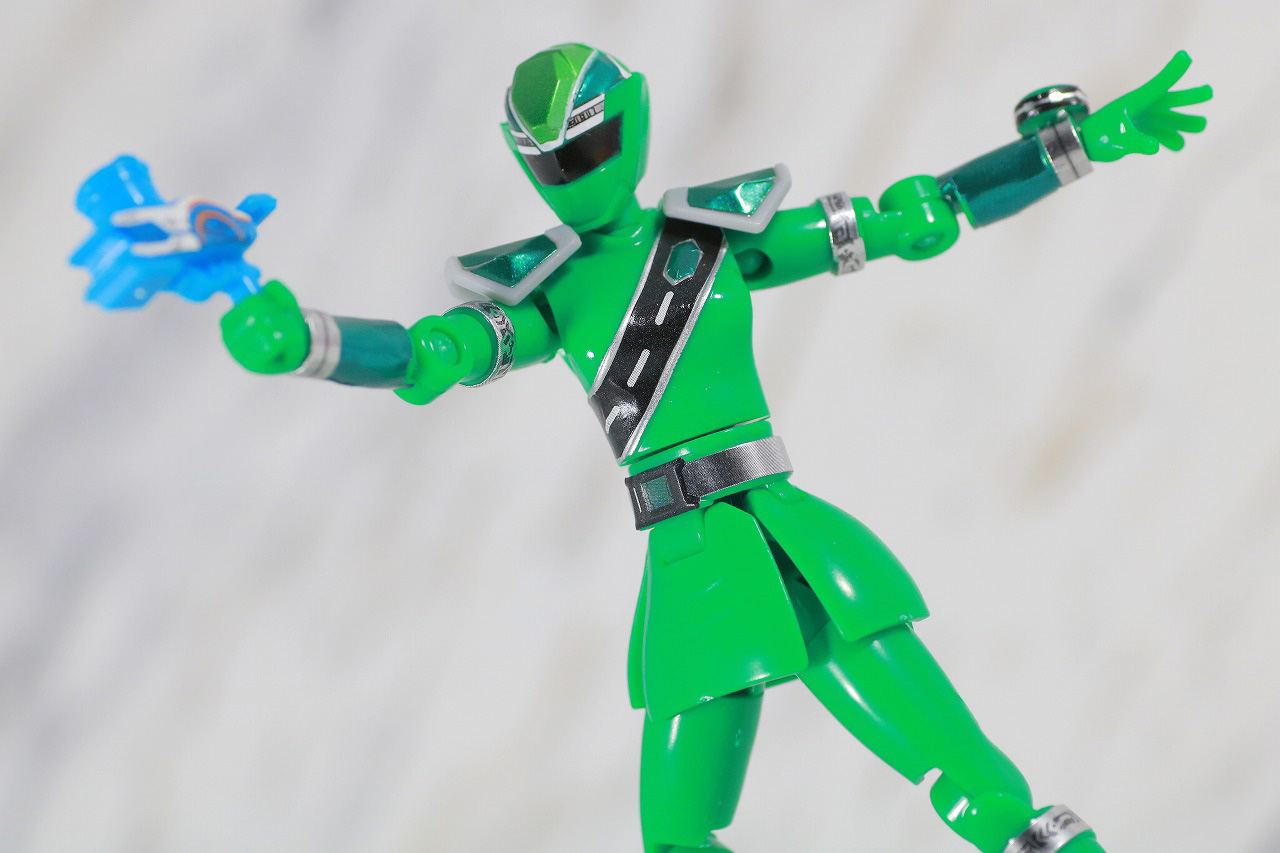 勇動　魔進戦隊キラメイジャー　キラメイグリーン　レビュー　アクション