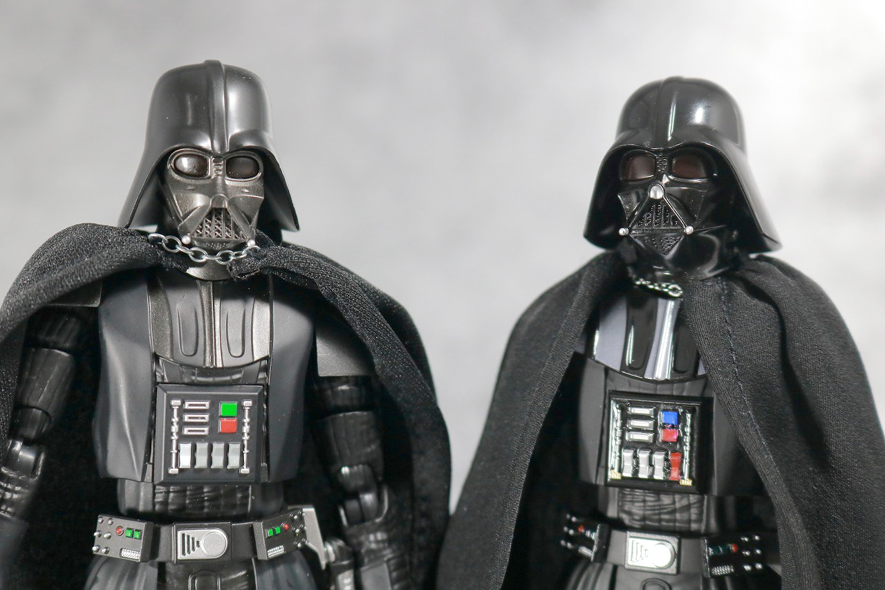 S.H.フィギュアーツ　ダースベイダー（Return of Jedi）　レビュー　全身　A NEW HOPE　比較