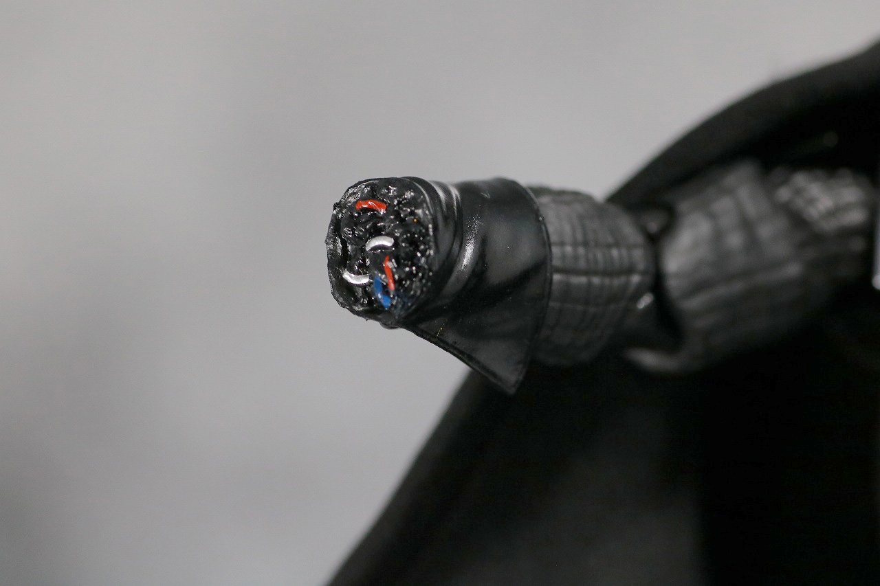 S.H.フィギュアーツ　ダースベイダー（Return of Jedi）　レビュー　付属品　切断右腕パーツ