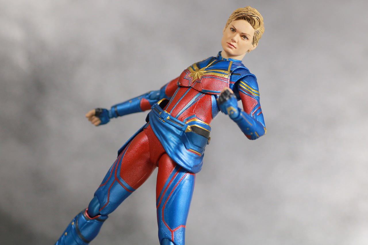 S.H.フィギュアーツ　キャプテンマーベル　アベンジャーズ／エンドゲーム　レビュー　アクション