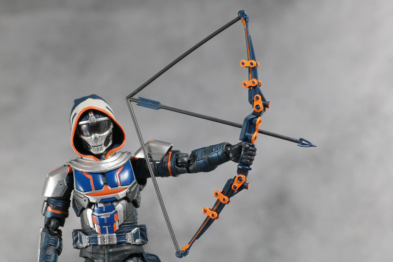 S.H.フィギュアーツ　タスクマスター　レビュー　付属品　弓矢