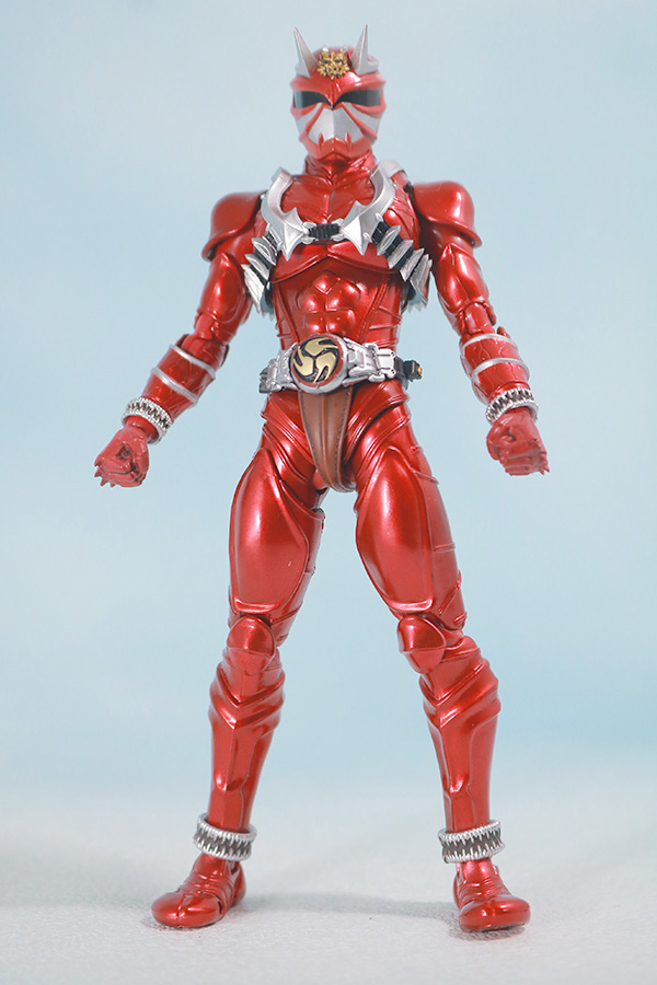 S.H.フィギュアーツ　仮面ライダー響鬼紅　真骨彫製法　レビュー　全身