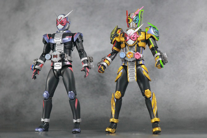 S.H.フィギュアーツ　仮面ライダージオウトリニティ　レビュー　全身　仮面ライダージオウ　比較