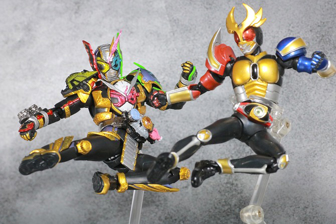 S.H.フィギュアーツ　仮面ライダージオウトリニティ　レビュー　アクション　仮面ライダーアギト　トリニティフォーム