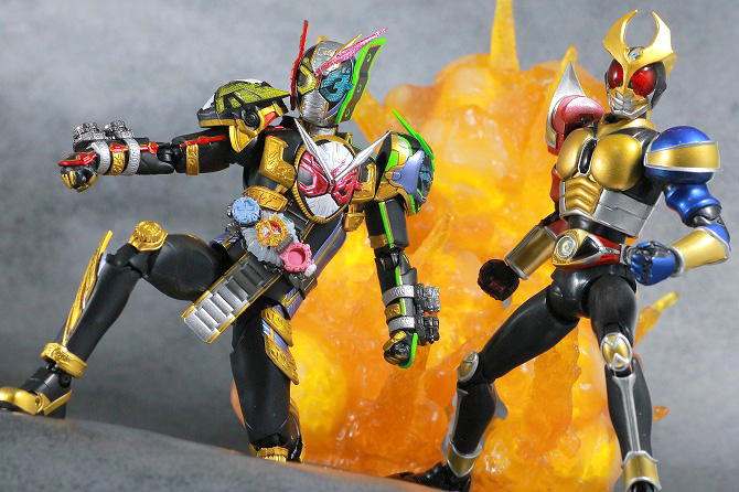 S.H.フィギュアーツ　仮面ライダージオウトリニティ　レビュー　アクション　仮面ライダーアギト　トリニティフォーム