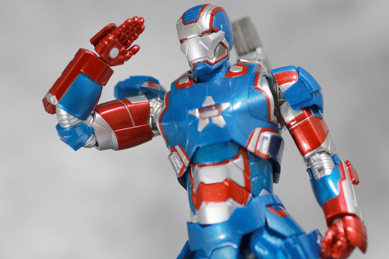 S.H.フィギュアーツ　アイアンパトリオット　レビュー　アクション