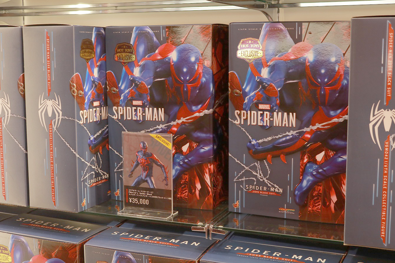 トイサピエンス大阪　スパイダーマン エクスクルーシブ・ストア ジャパンツアー　レポート　