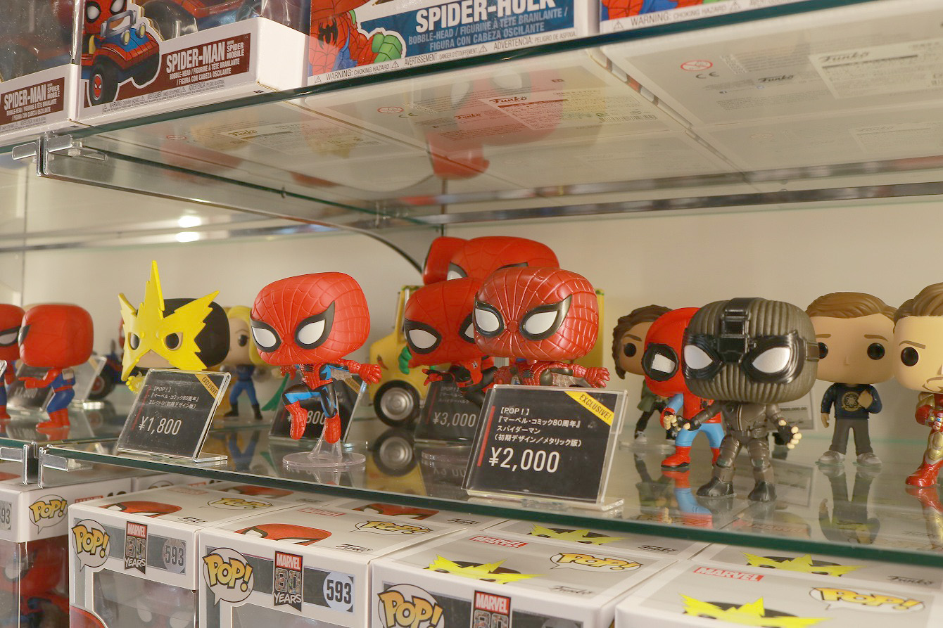 トイサピエンス大阪　スパイダーマン エクスクルーシブ・ストア ジャパンツアー　レポート　