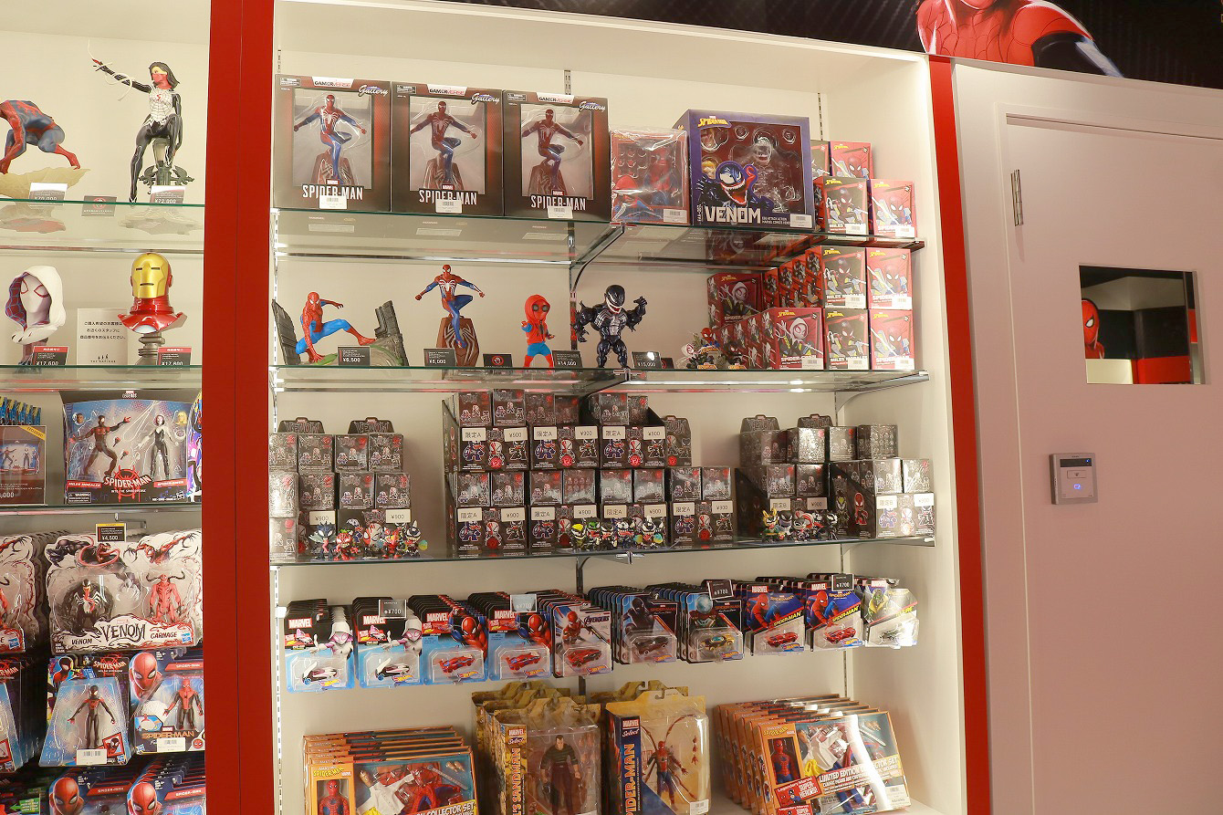 トイサピエンス大阪　スパイダーマン エクスクルーシブ・ストア ジャパンツアー　レポート　