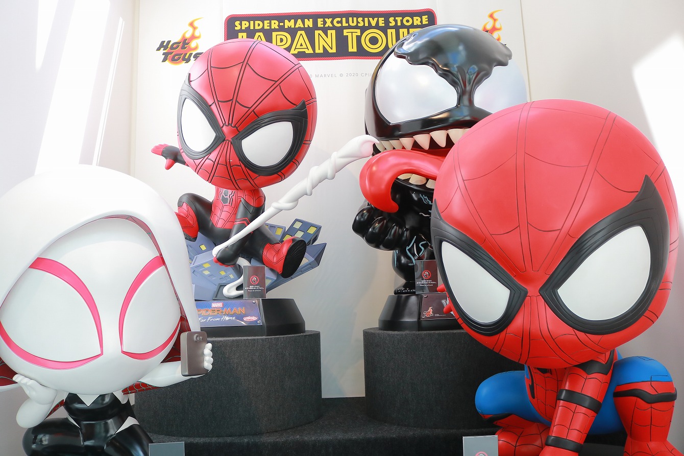 トイサピエンス大阪　スパイダーマン エクスクルーシブ・ストア ジャパンツアー　レポート　