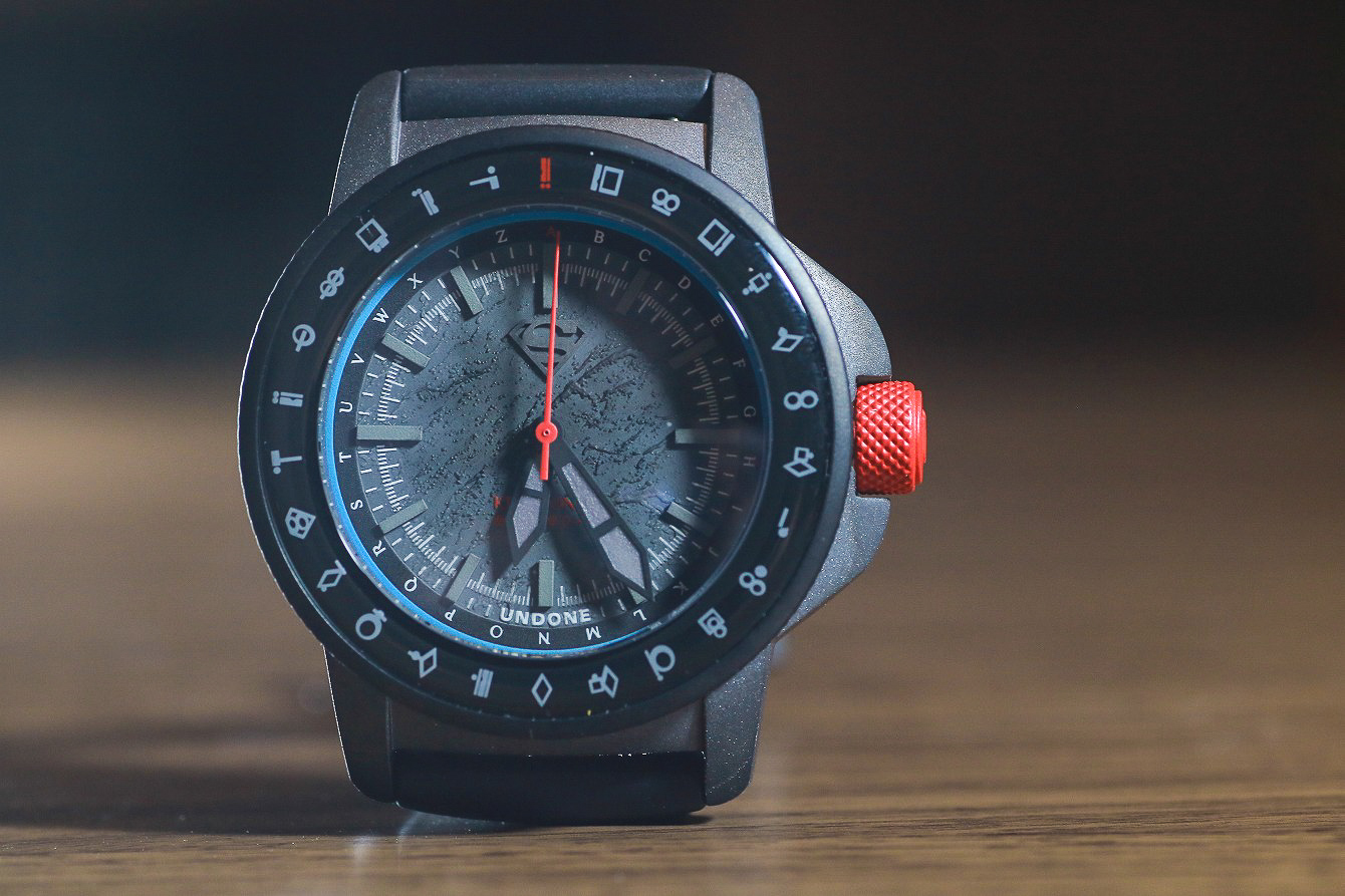 UNDONE SUPERMAN:THE KRYPTONIAN DECRYPTOR　腕時計　レビュー　スーパーマン　コラボ