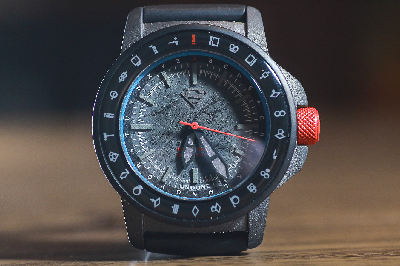 UNDONE SUPERMAN:THE KRYPTONIAN DECRYPTOR　腕時計　レビュー　スーパーマン　コラボ