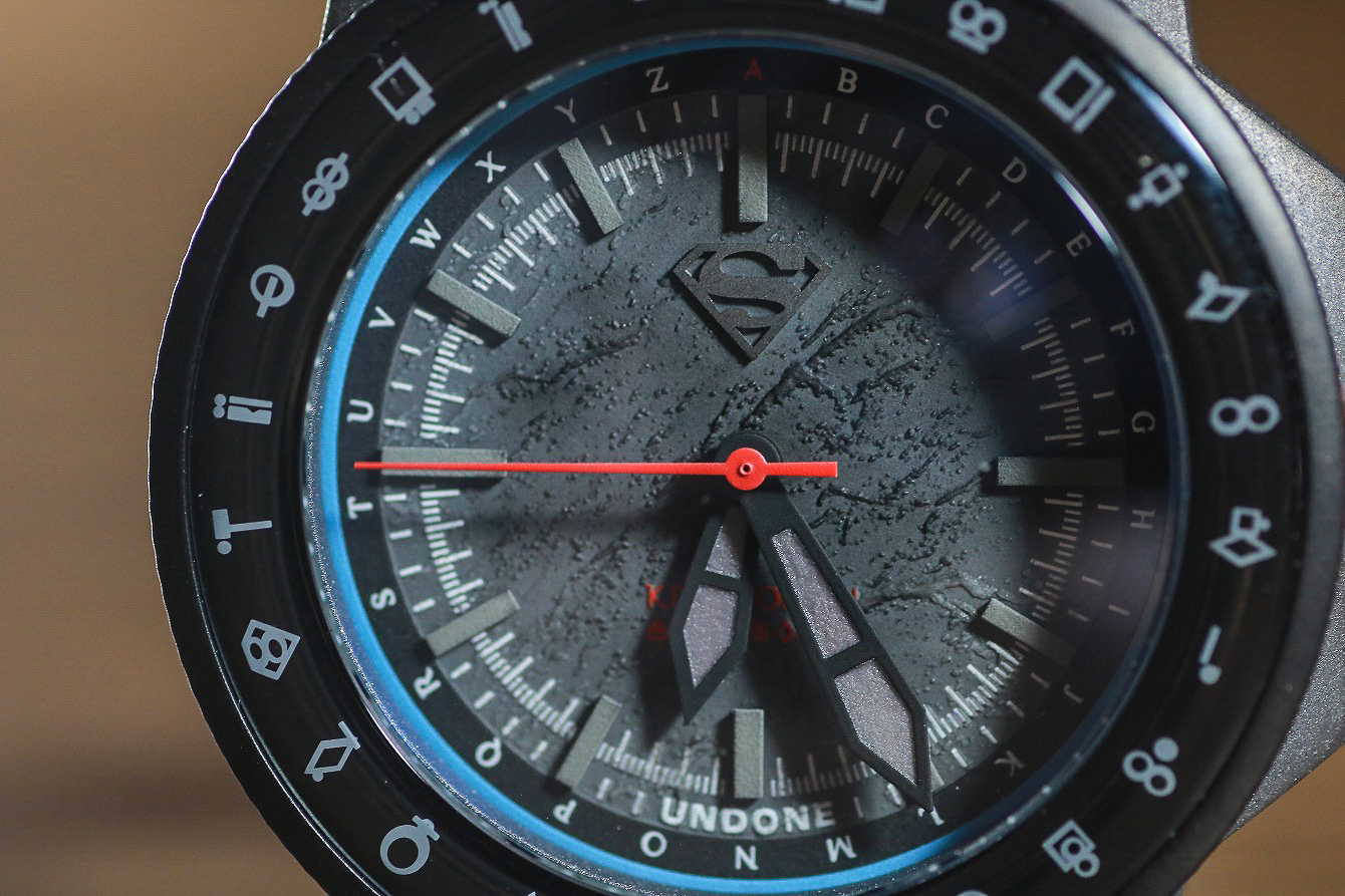 UNDONE SUPERMAN:THE KRYPTONIAN DECRYPTOR　腕時計　レビュー　スーパーマン　コラボ