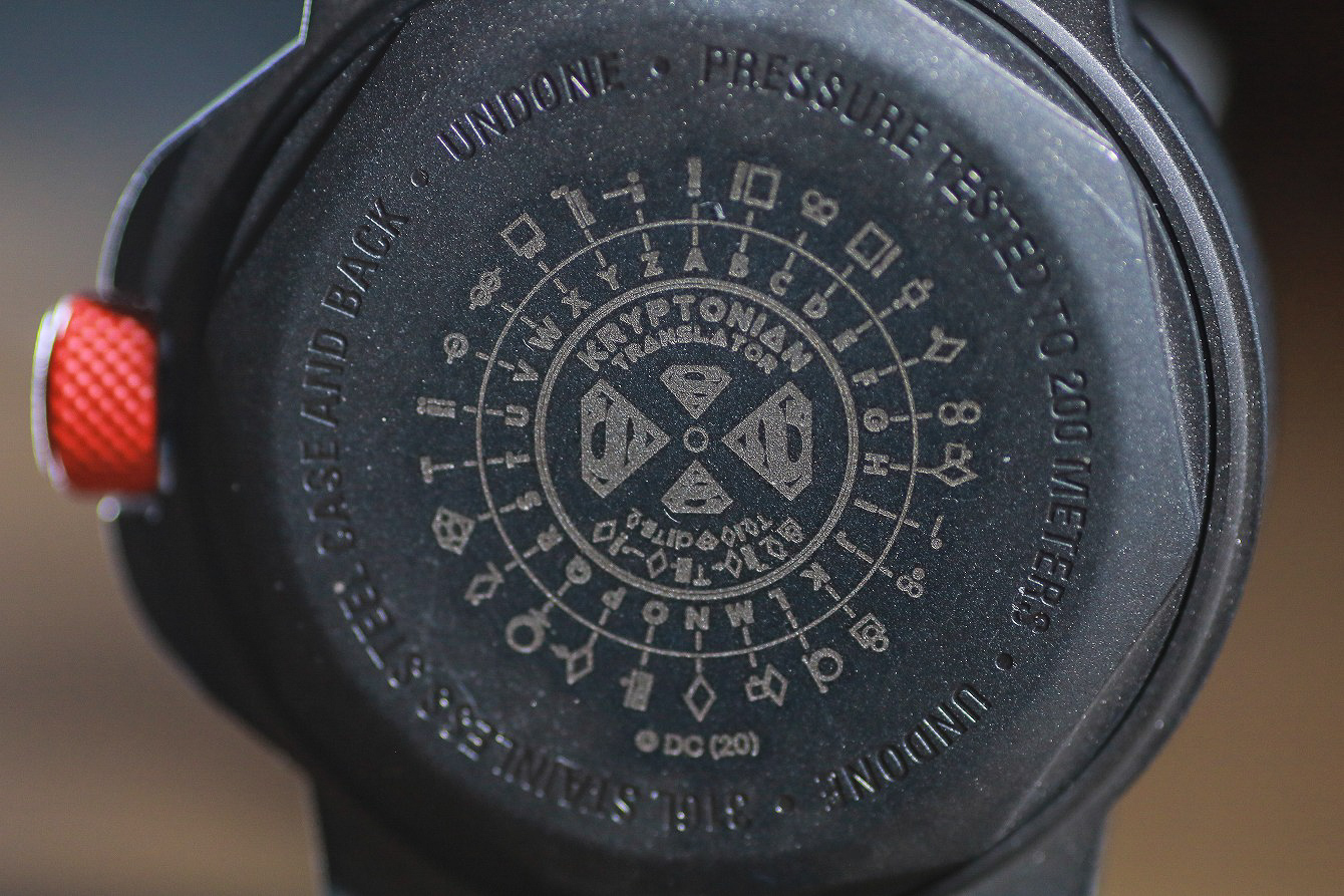 UNDONE SUPERMAN:THE KRYPTONIAN DECRYPTOR　腕時計　レビュー　スーパーマン　コラボ