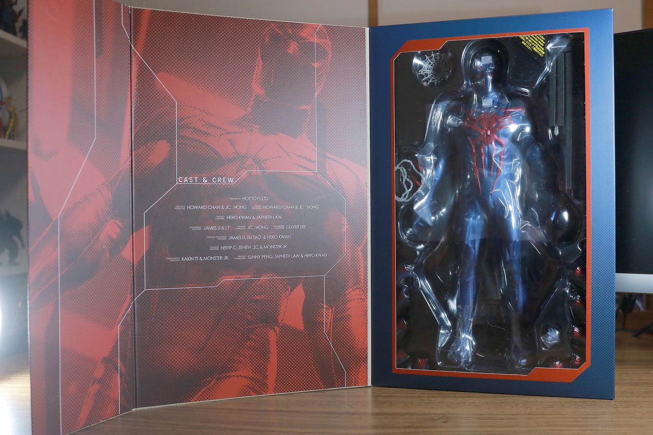 ホットトイズ　ビデオゲームマスターピース　スパイダーマン2099　レビュー　パッケージ
