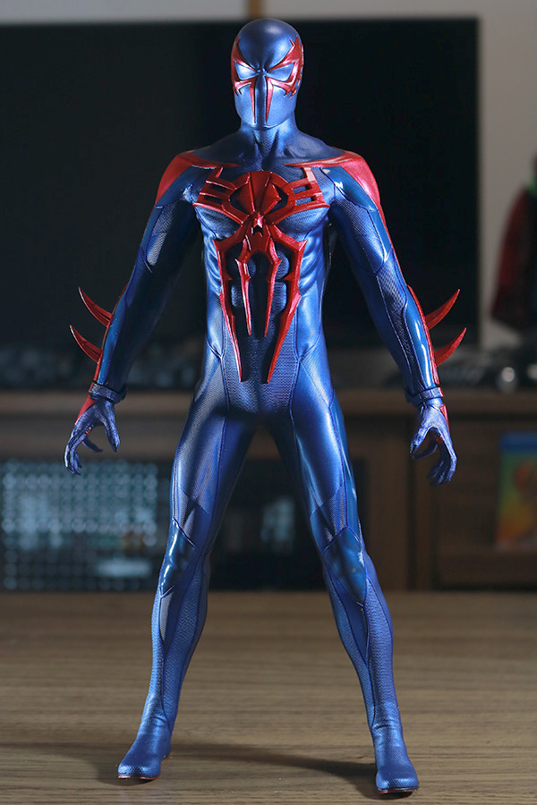 ホットトイズ　ビデオゲームマスターピース　スパイダーマン2099　レビュー　本体