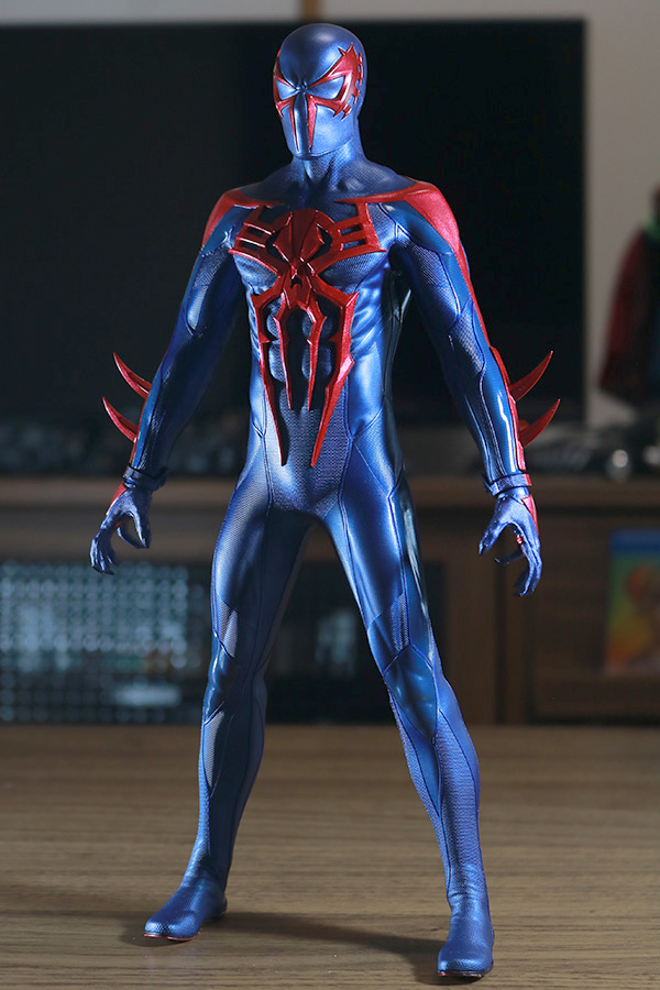 ホットトイズ　ビデオゲームマスターピース　スパイダーマン2099　レビュー　本体