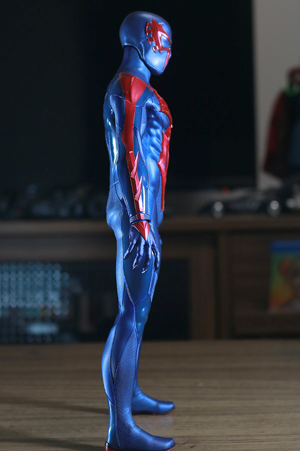 ホットトイズ　ビデオゲームマスターピース　スパイダーマン2099　レビュー　本体