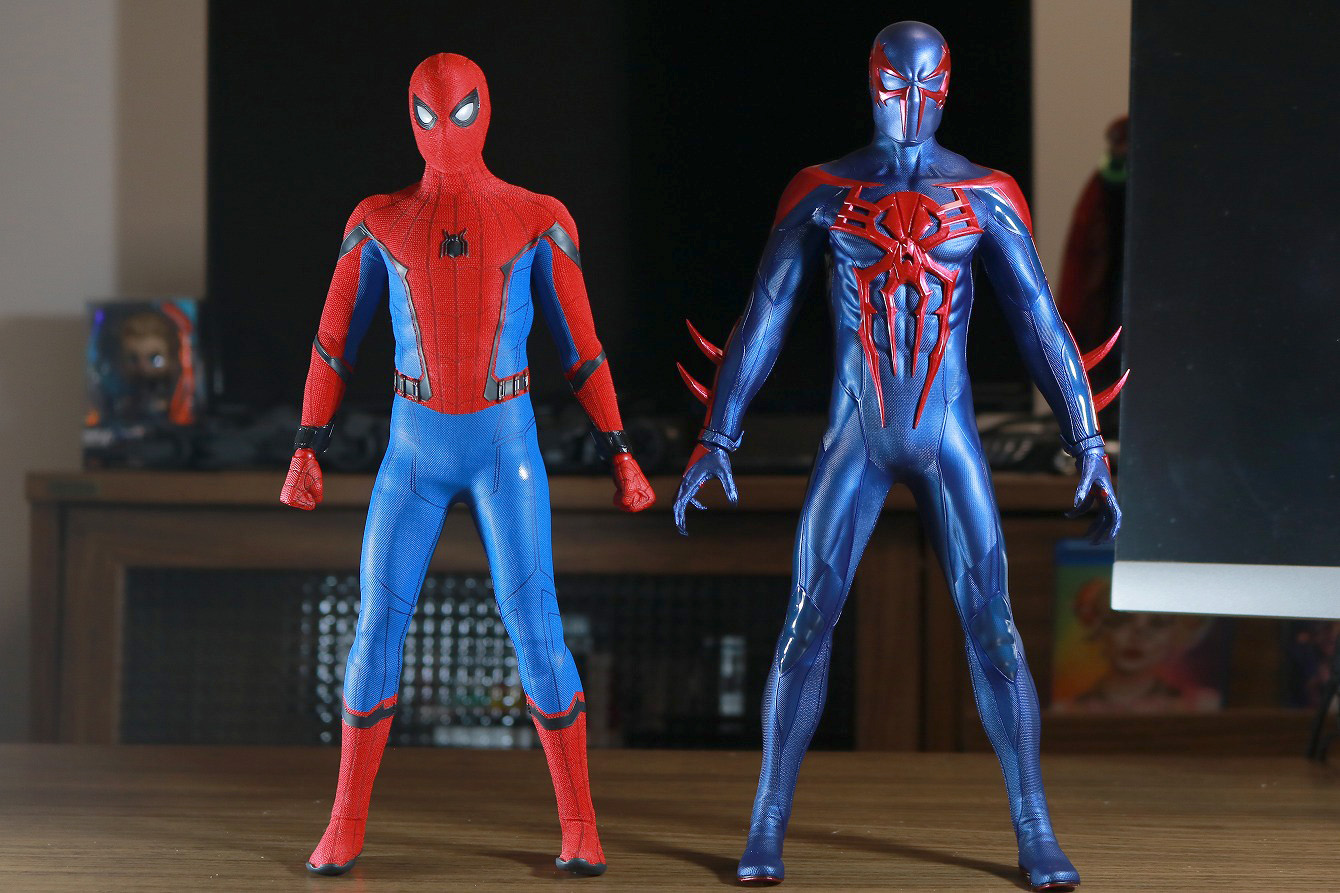 ホットトイズ　ビデオゲームマスターピース　スパイダーマン2099　レビュー　本体