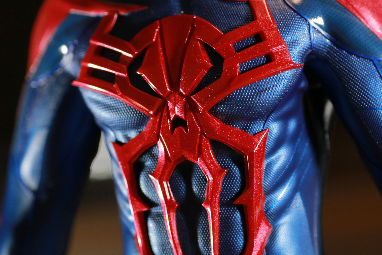 ホットトイズ　ビデオゲームマスターピース　スパイダーマン2099　レビュー　本体